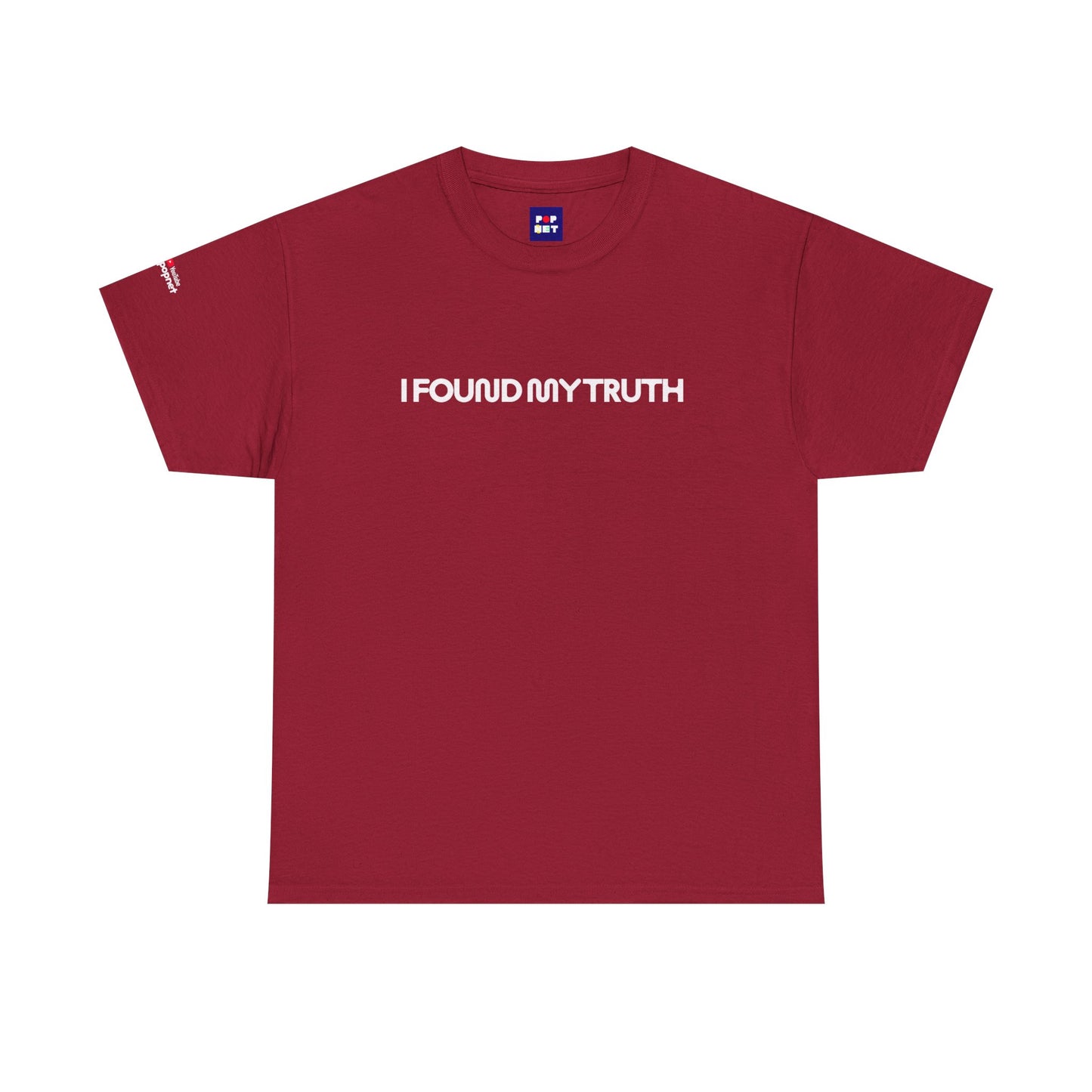 Unisex Heavy Cotton Tee - My Truth series on Popnet