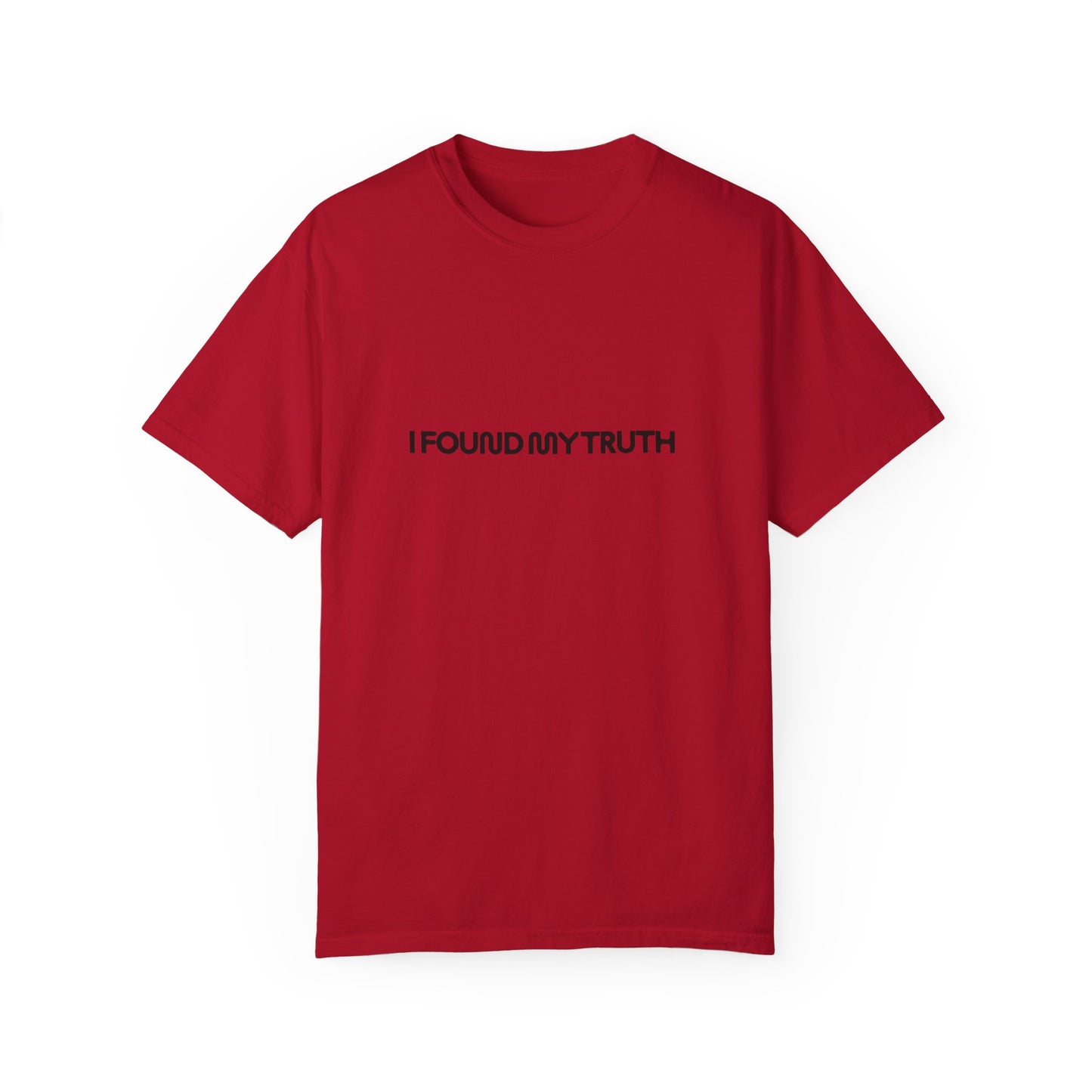 Unisex Garment-Dyed T-shirt - My Truth series on Popnet