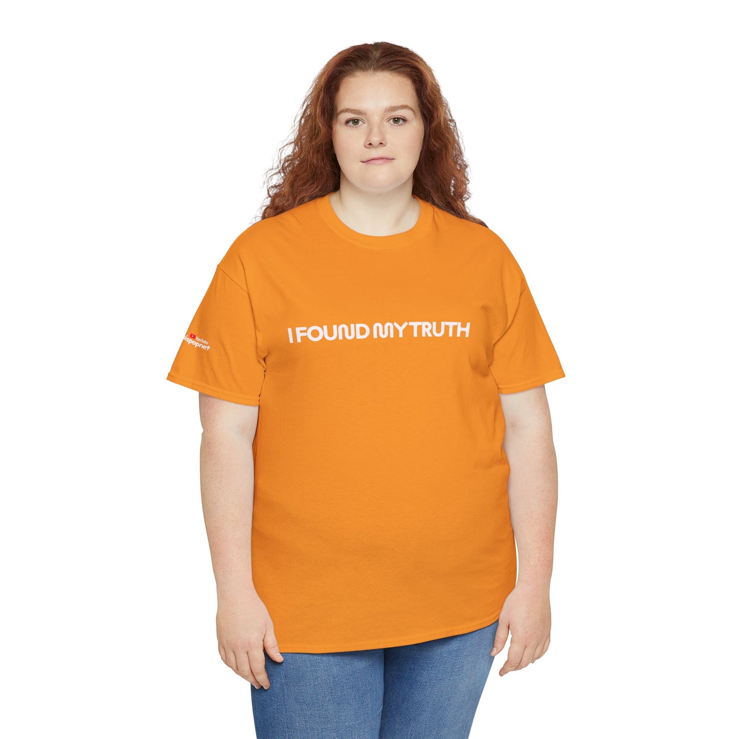 Unisex Heavy Cotton Tee - My Truth series on Popnet