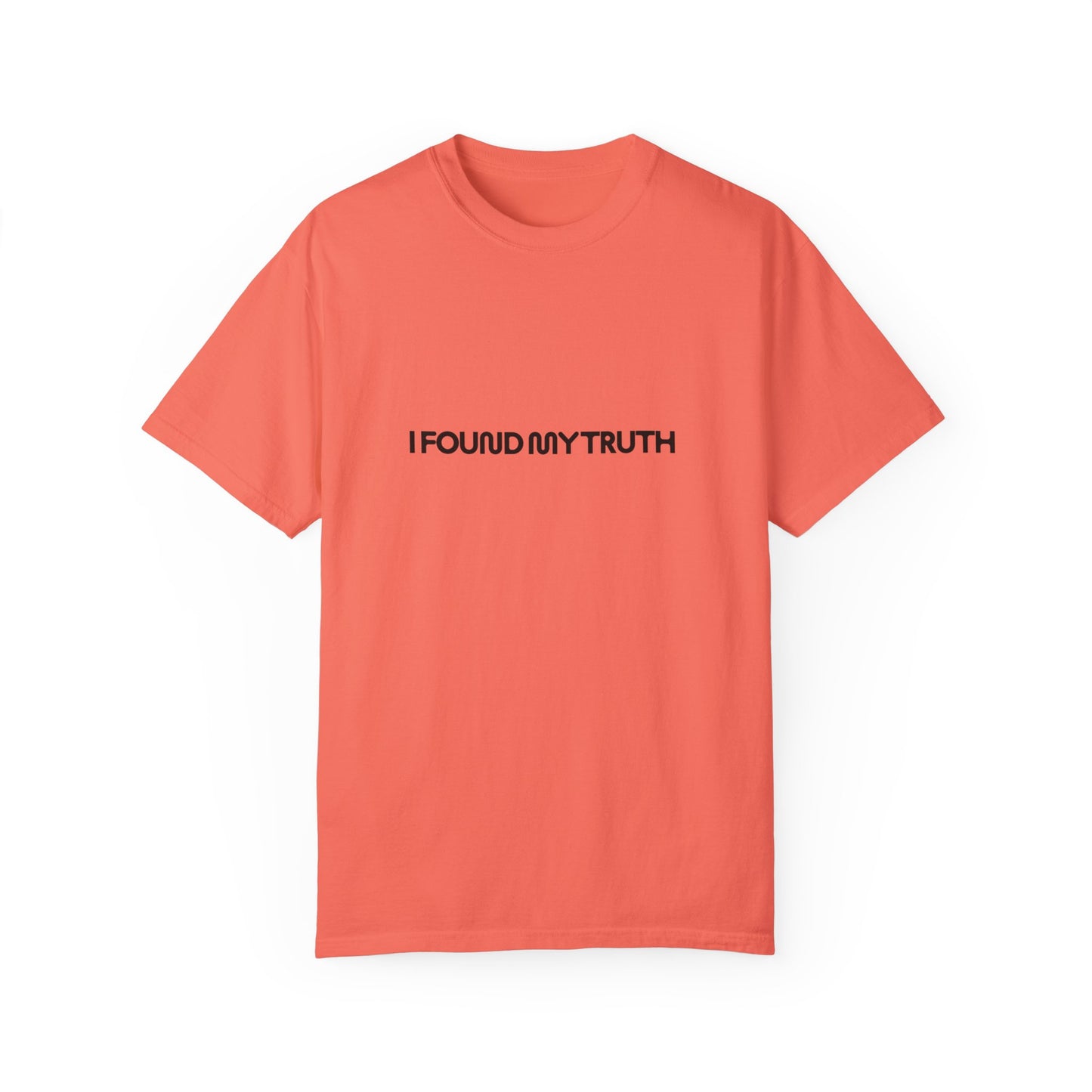 Unisex Garment-Dyed T-shirt - My Truth series on Popnet