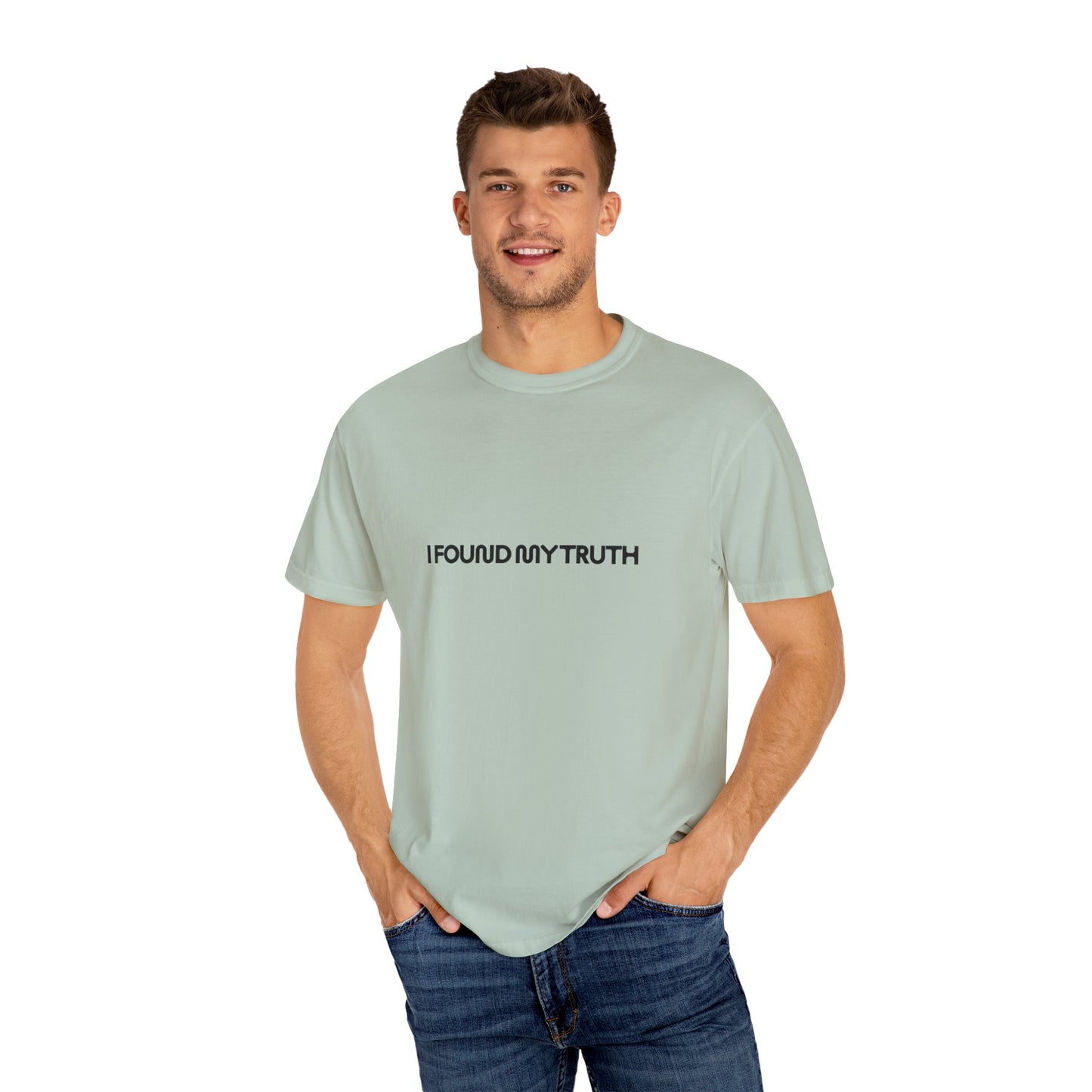 Unisex Garment-Dyed T-shirt - My Truth series on Popnet