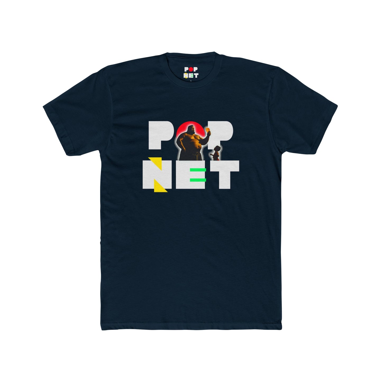 Unisex Cotton Crew Tee - Crunch Series on Popnet